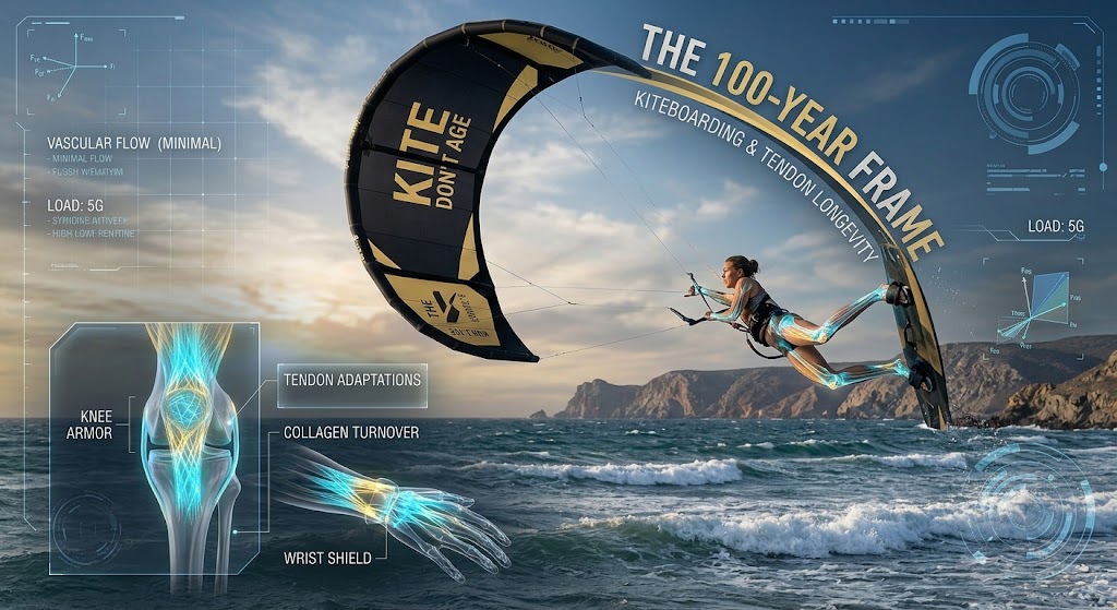 Kiteboarding Tendon Load Dynamics